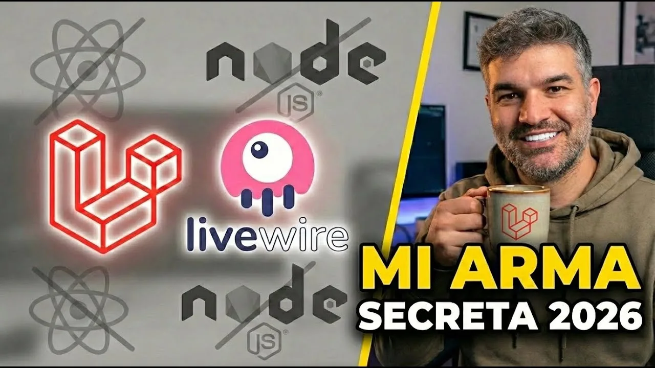 Miniatura del vídeo «Mi Stack 2026: Cómo hago el trabajo de 5 personas (Yo solo)»